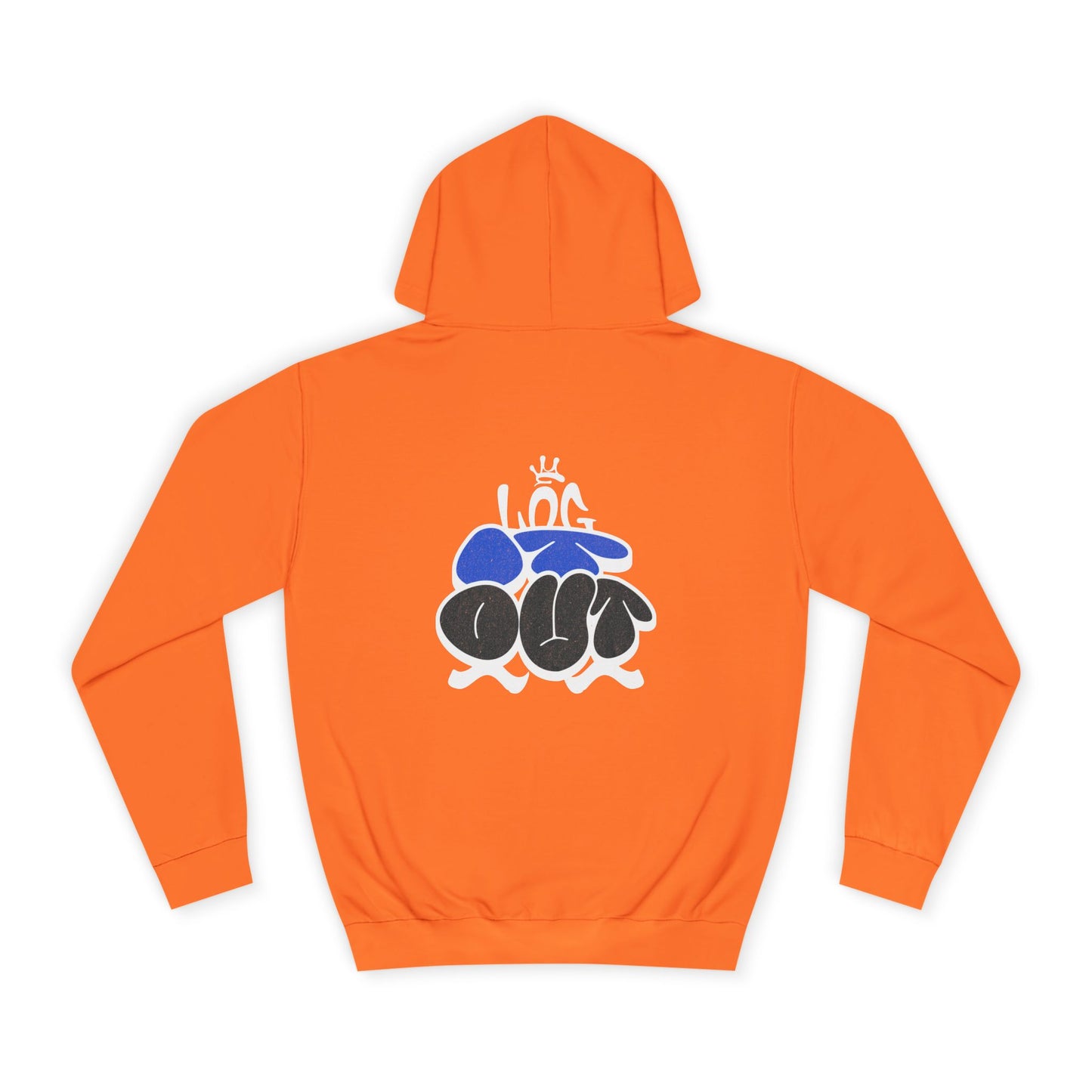 Stylish Unisex Log it out Hoodie, Cozy Wear, Trendy Sweatshirt, Gift, Casual Everyday Hoodie