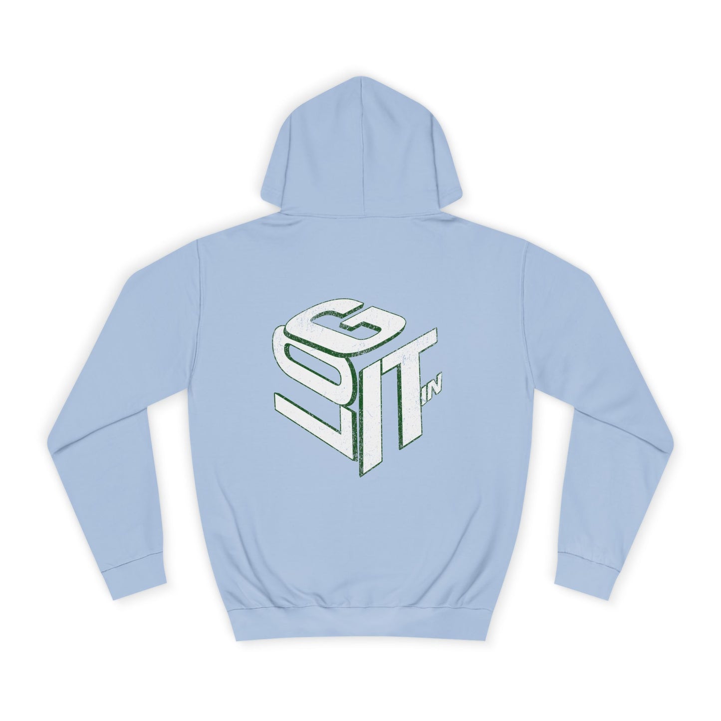 Stylish Unisex Hoodie with Design, Log it in Sweatshirt, Casual Hoodie, Modern Apparel, Unique Gear