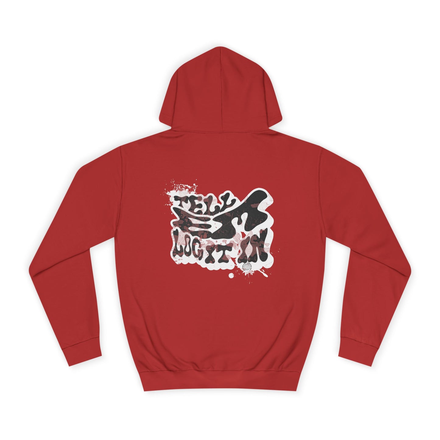 Trendy Unisex Tell em log it in Hoodie: Stylish Streetwear, Casual Wear, great Gift , Cozy Layering, Unique trendy Style