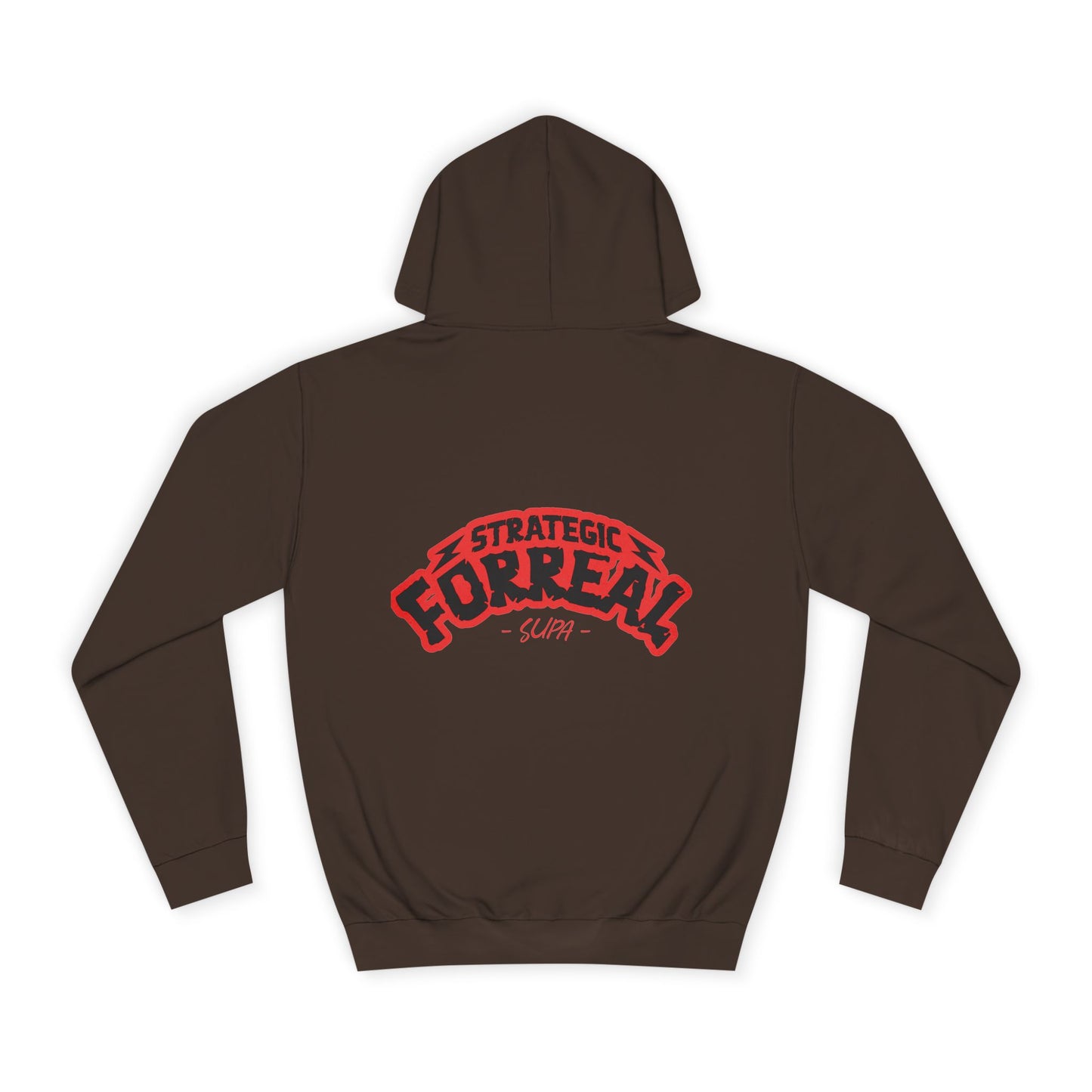 Unisex Hoodie - Strategic Forreal Design, Perfect for Casual Wear
