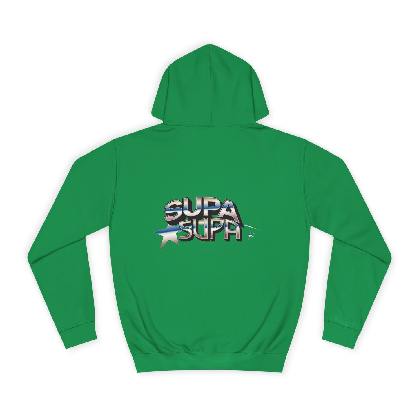 Unisex Hoodie with SUPA SUPA Design - Cozy Casual Wear, Perfect Gift, Events, Lounging