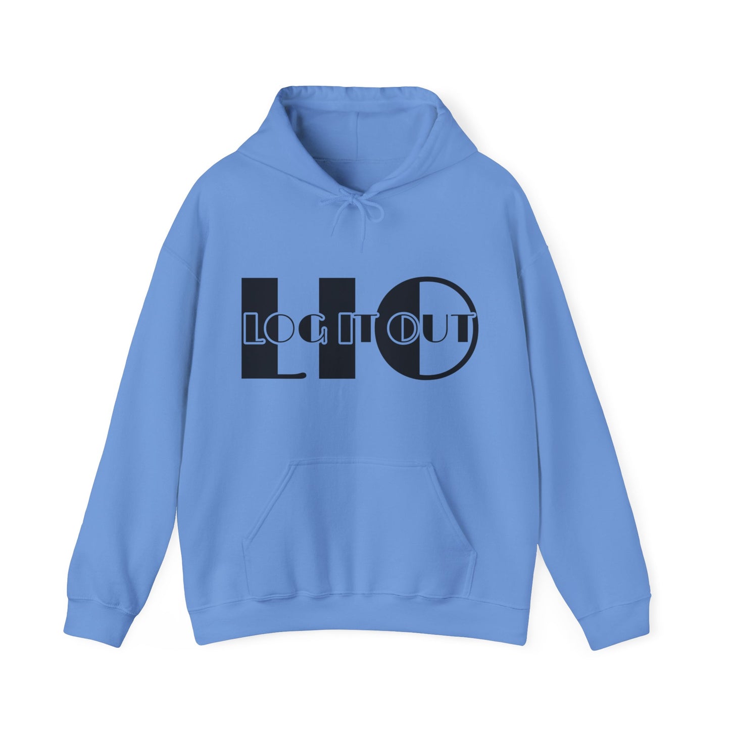 Log it out Unisex Heavy Blend™ Hooded Sweatshirt