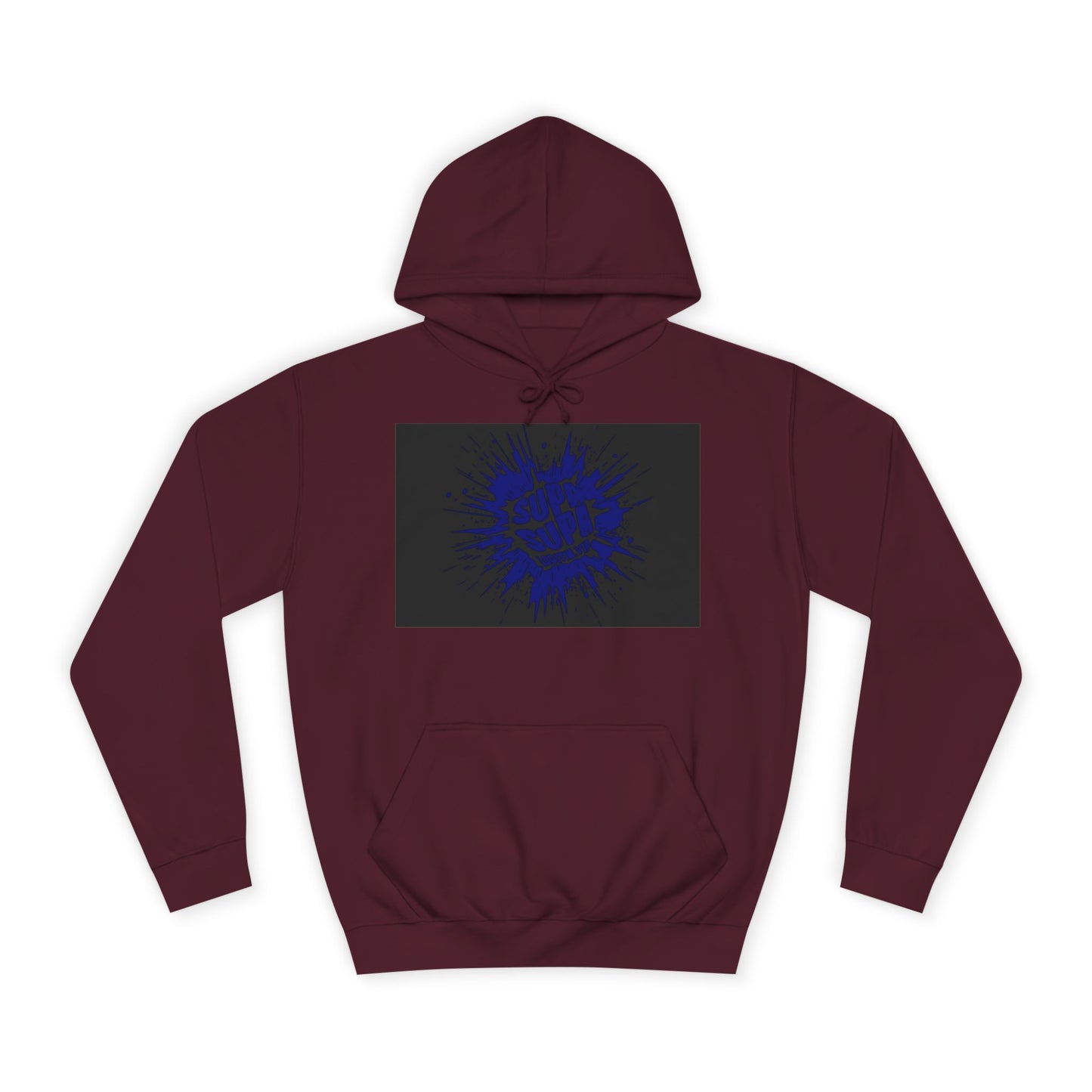 Unisex Supa Supa Hoodie with Bold Graphic Design, Comfortable Casual Wear, Ideal for Everyday, Perfect for Gifting, Spring and Fall Fashion