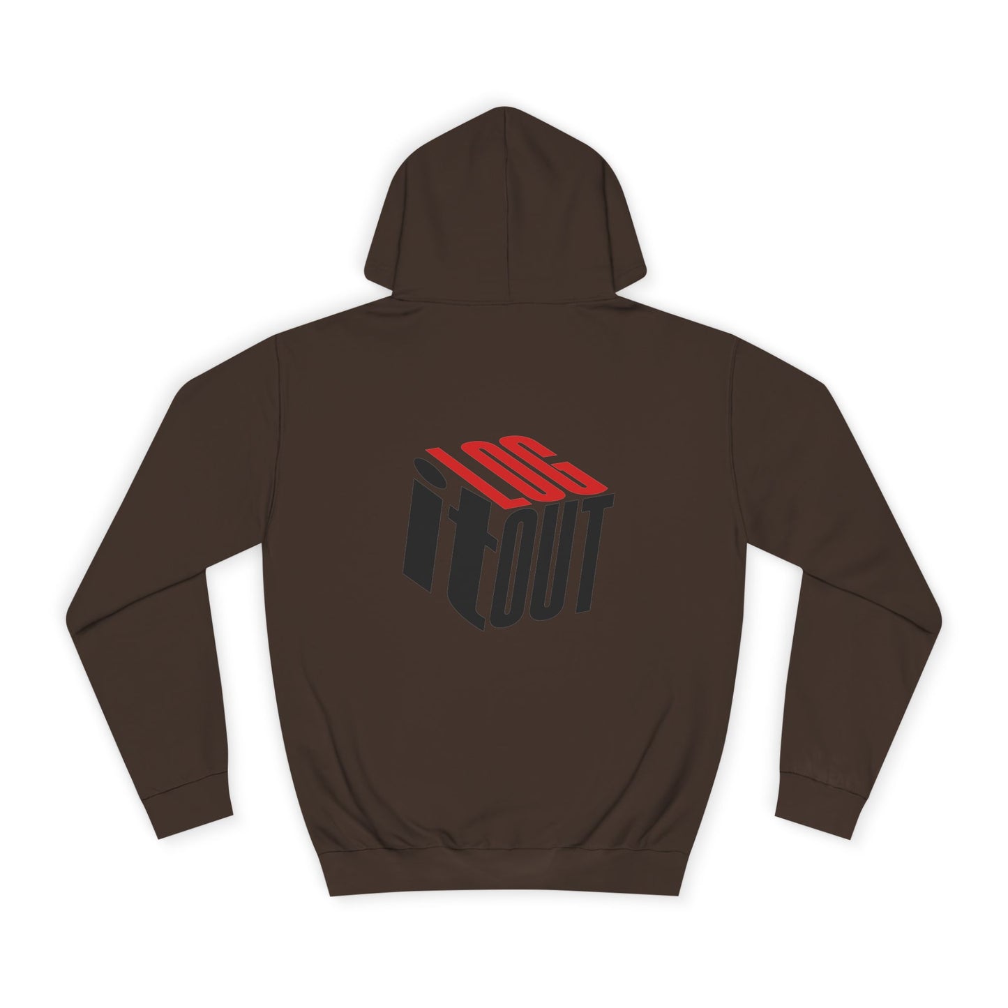 Stylish Unisex Log it out Hoodie with Trendy Graphic, Casual Wear, Cozy Gift, Fun Hoodie for Everyday Use,