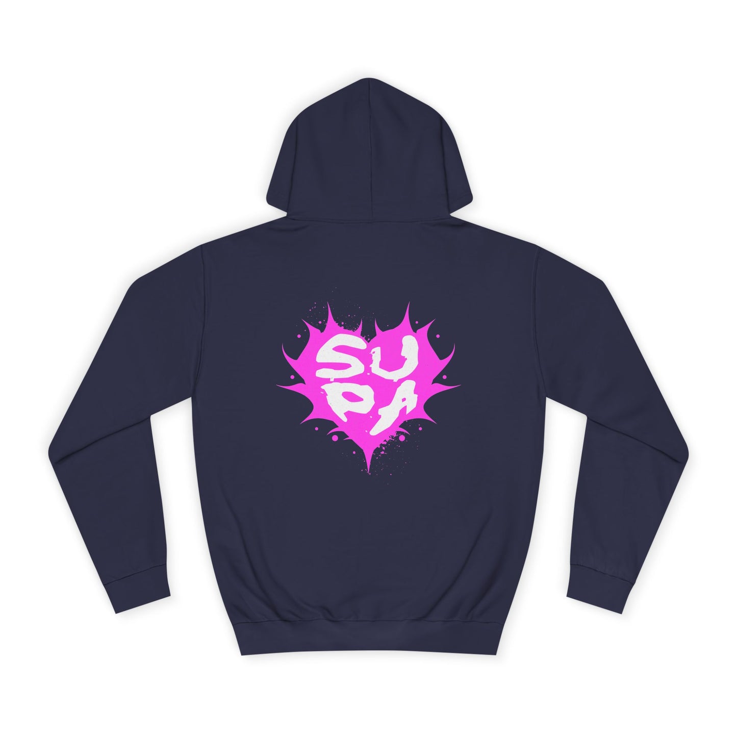 Supa Vibe Unisex Hoodie | Trendy Sweatshirt for, Casual Wear,Life, Gift for Graduates, Unique Fashion Statement