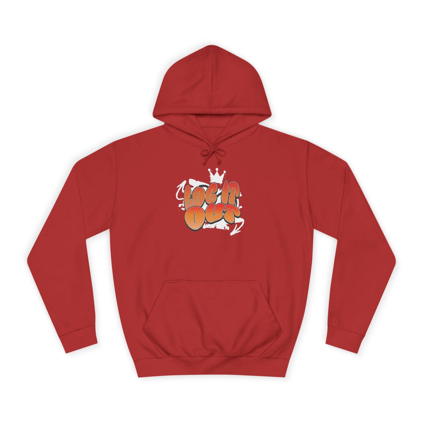 Unisex Hoodie - 'Log It Out' Trendy Comfort Wear
