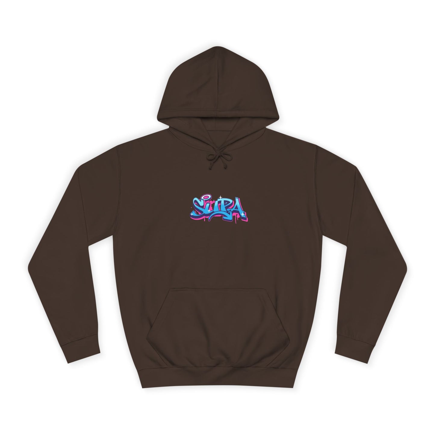 Unisex Hoodie with Colorful Graffiti Design - Casual Streetwear, Custom Apparel, Gift, Everyday Wear, Cozy Layering