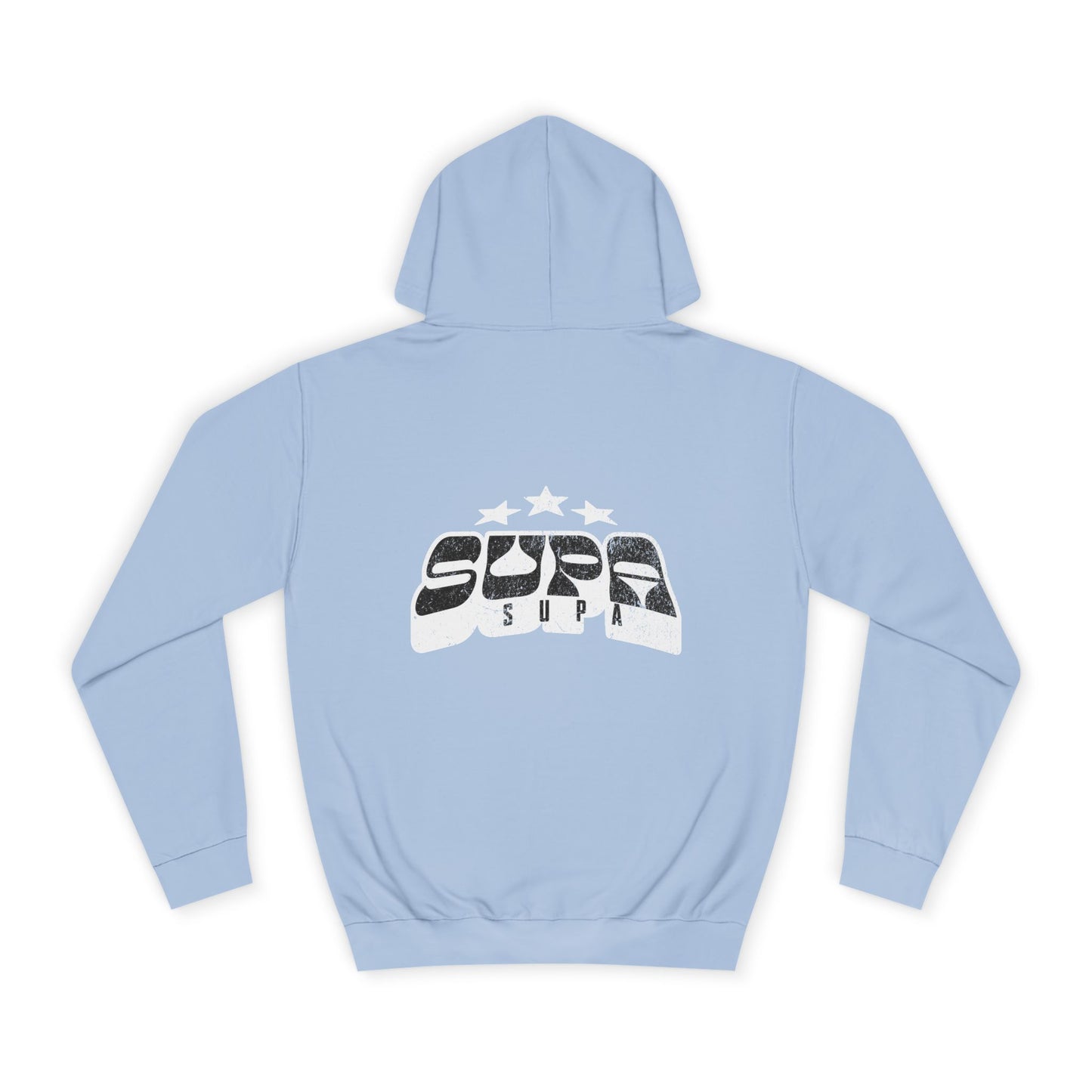 Unisex Hoodie with Bold SUPA Graphic, Casual Wear, Custom Apparel, Gift, Street Style, Everyday Comfort