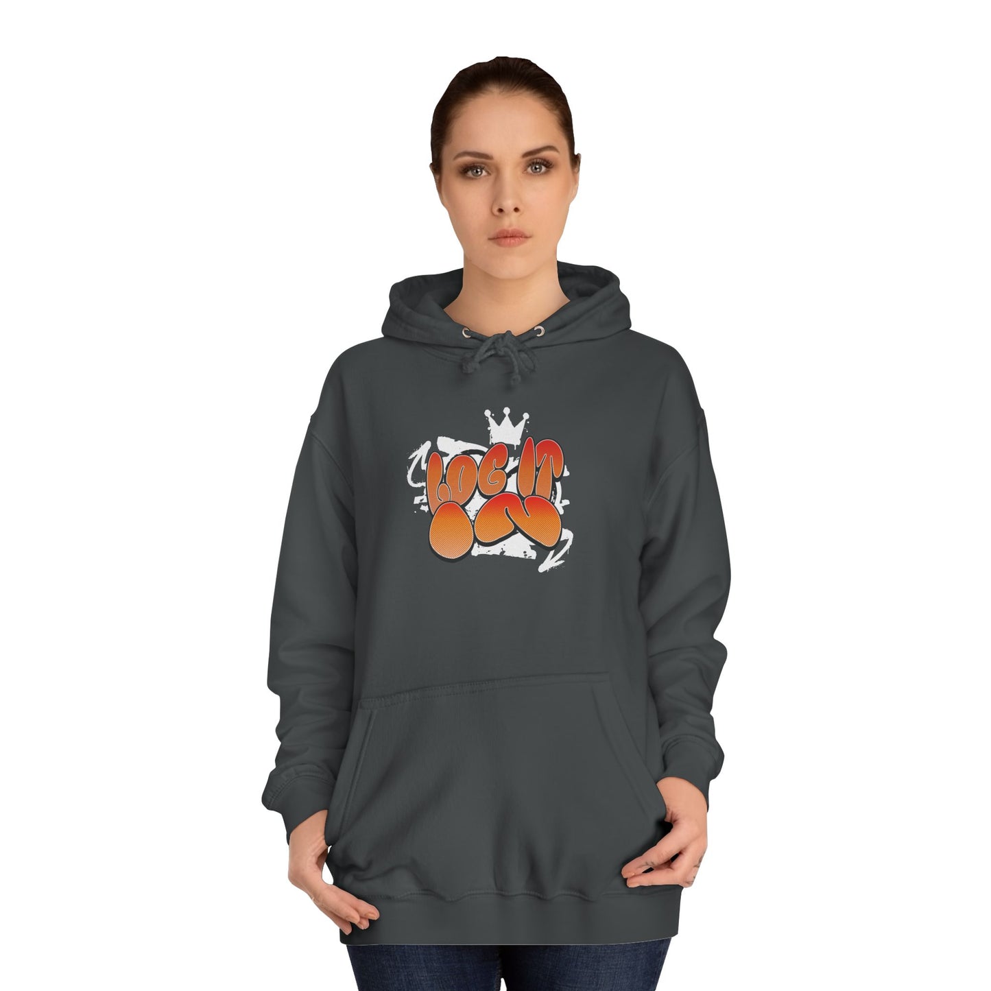 Vibrant Unisex Hoodie - 'Log In' Design