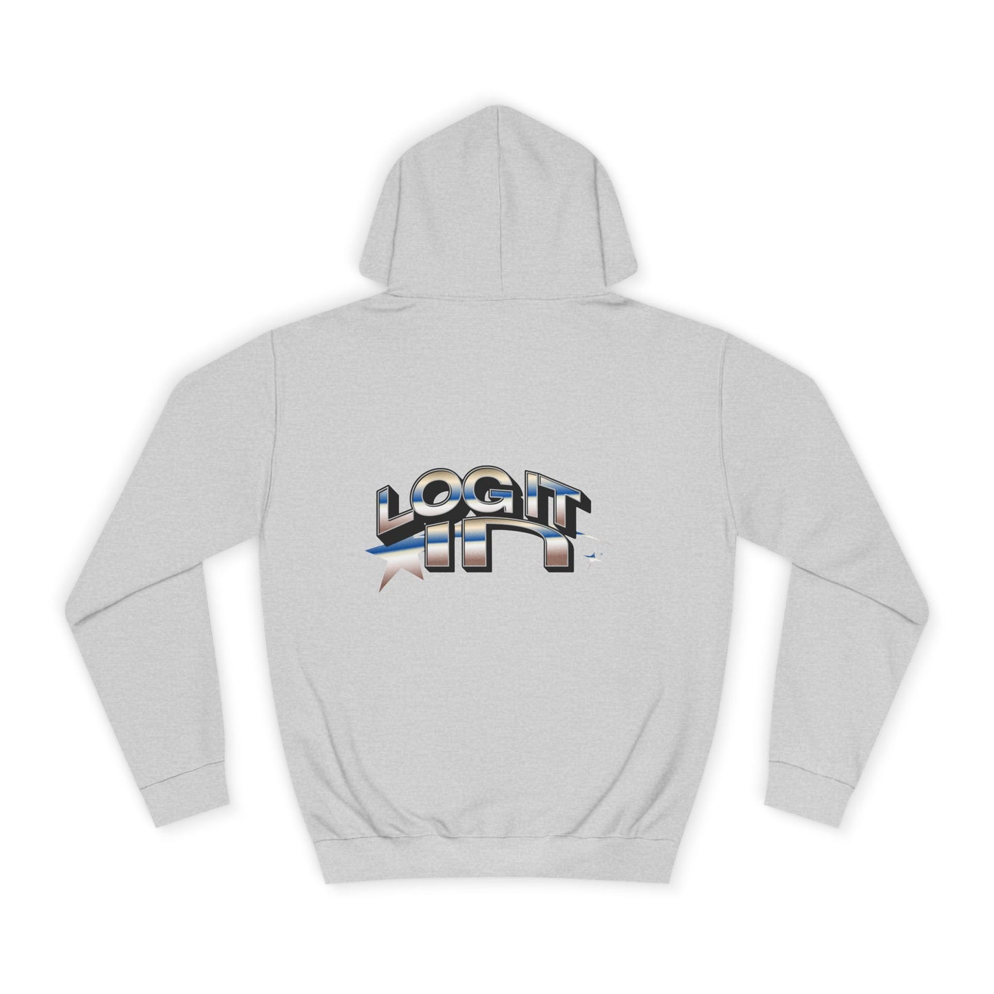 Unisex Hoodie - Log it in Design, Ideal, Cozy Gift, Custom Apparel, Perfect for Graduation, Casual Wear