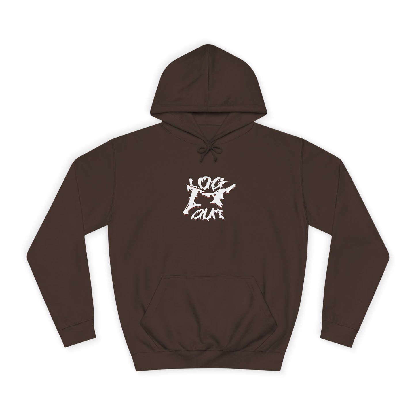 Unisex Log it out Hoodie - Trendy Graphic Sweatshirt, Perfect for Life, Great Gift for Graduation,