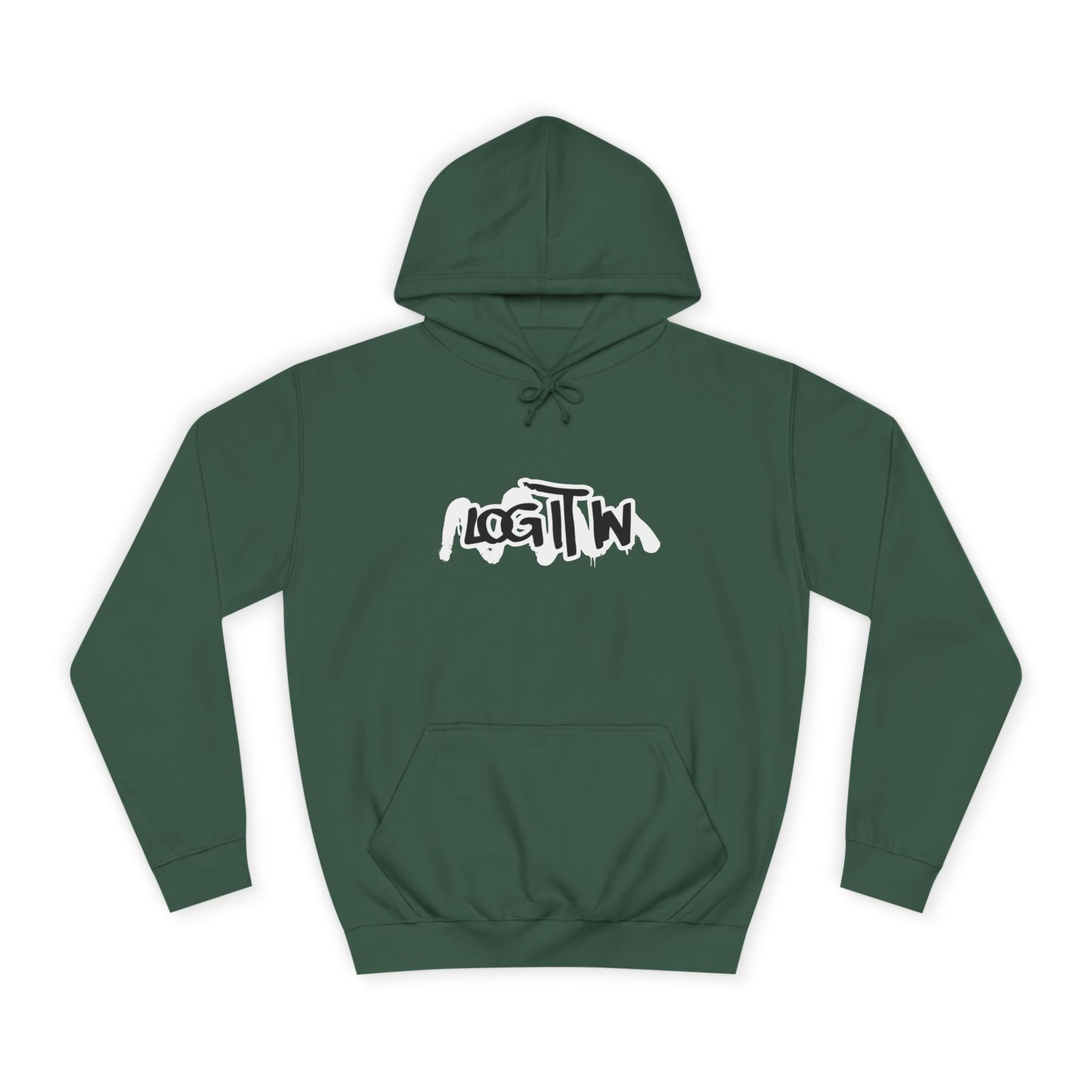 Unisex Log it in Hoodie with Trendy Graphic, Stylish Casual Wear, Gift, Apparel, Cozy Sweatshirt for Every Occasion