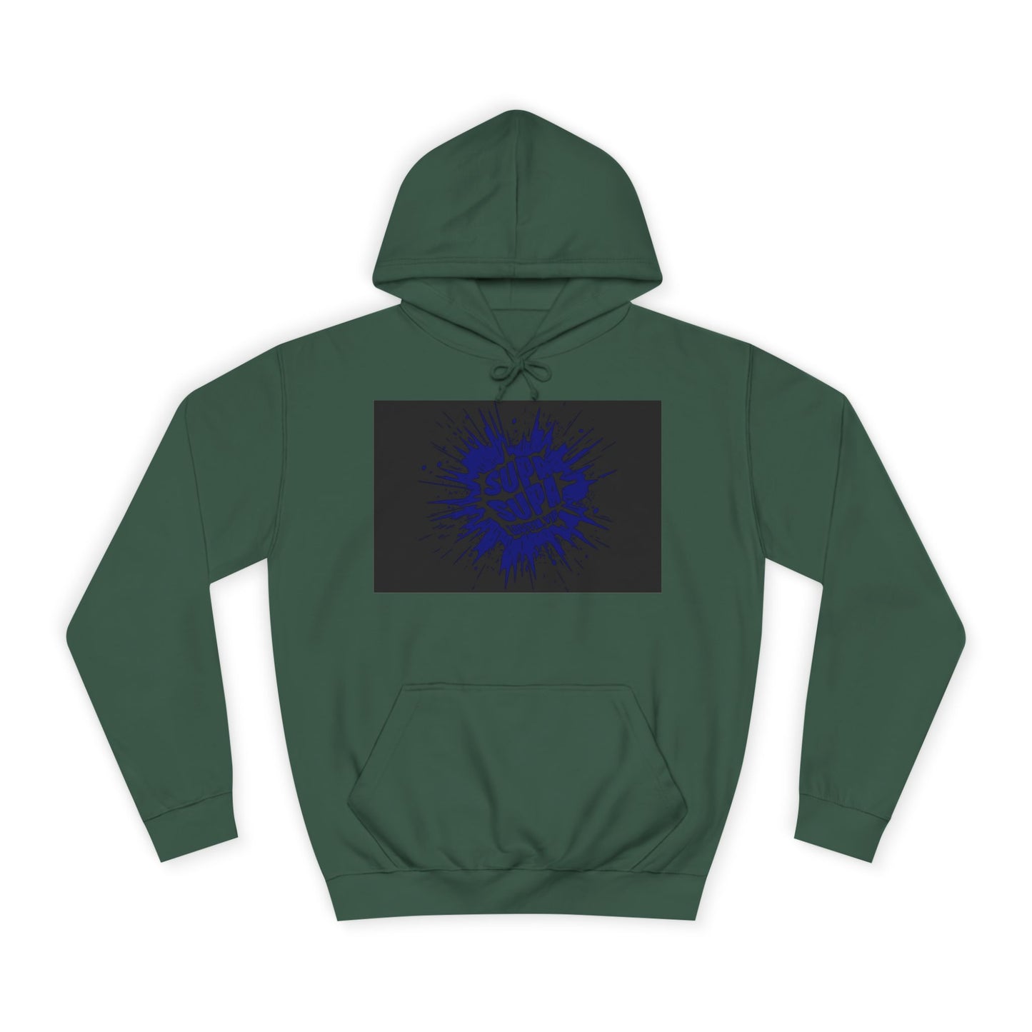 Unisex Supa Supa Hoodie with Bold Graphic Design, Comfortable Casual Wear, Ideal for Everyday, Perfect for Gifting, Spring and Fall Fashion
