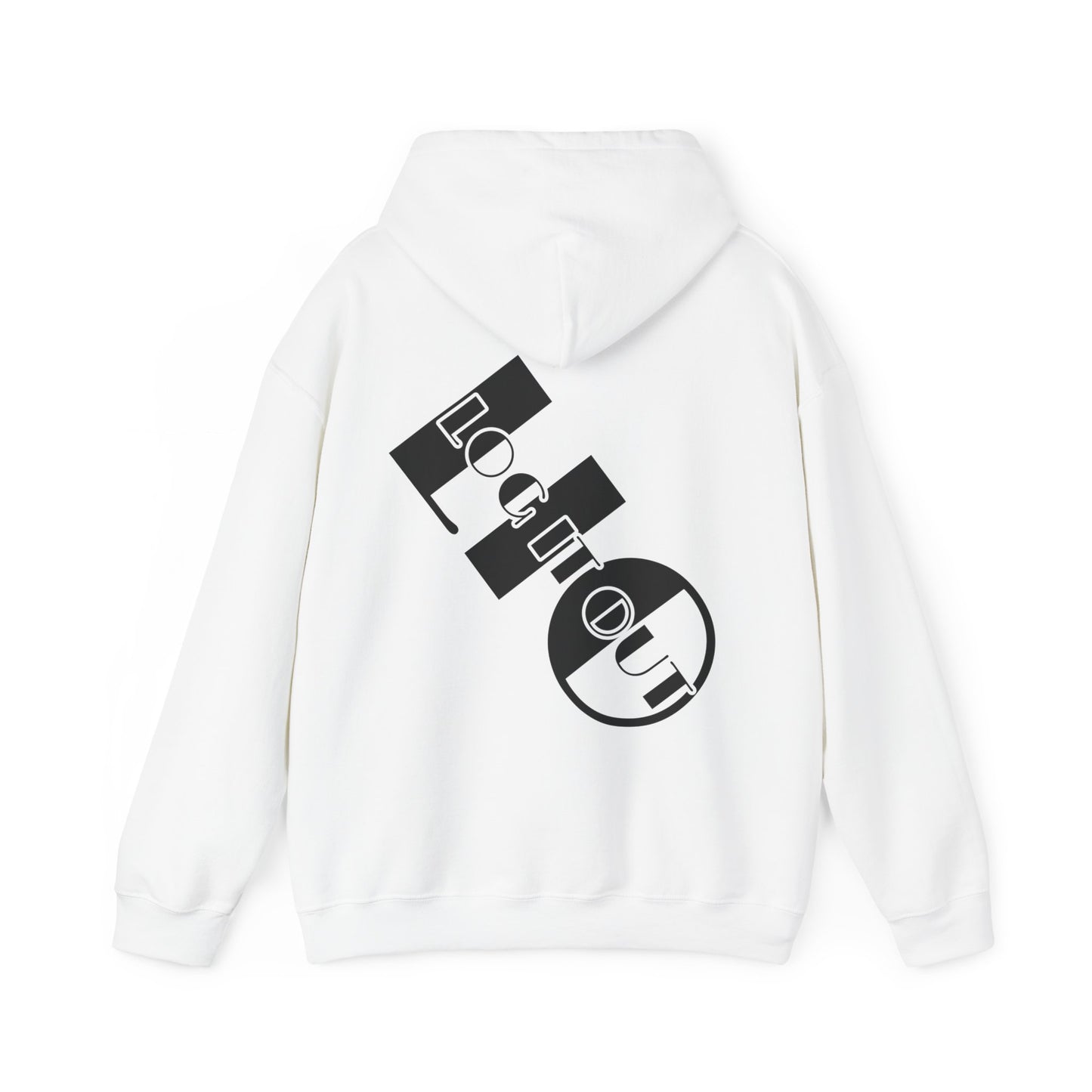 Log it out Unisex Heavy Blend™ Hooded Sweatshirt