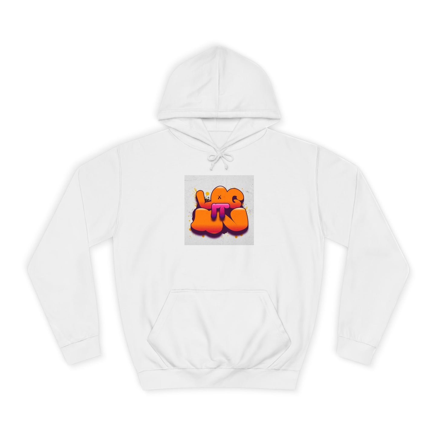 Vibrant Graffiti Log it in Hoodie, Trendy Sweatshirt, Casual Streetwear, Unique Gift, Artsy Apparel