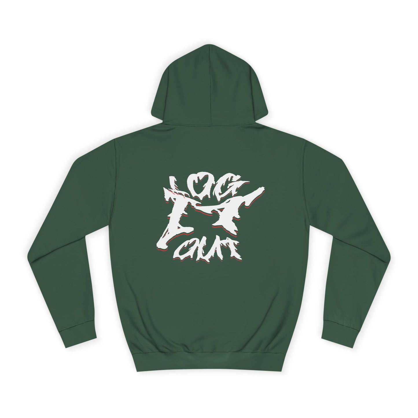 Unisex Log it out Hoodie - Trendy Graphic Sweatshirt, Perfect for Life, Great Gift for Graduation,