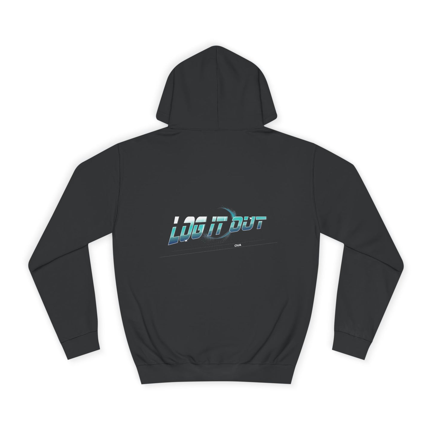 Unisex 'log it out' Hoodie with Retro Style, Ideal for Everyday Wear, Perfect for trendy wear,Gift for Friends