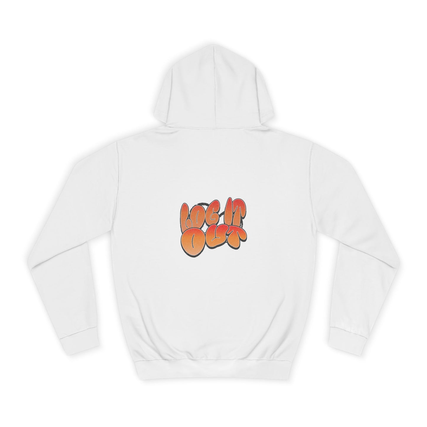 Unisex Hoodie - 'Log It Out' Trendy Comfort Wear