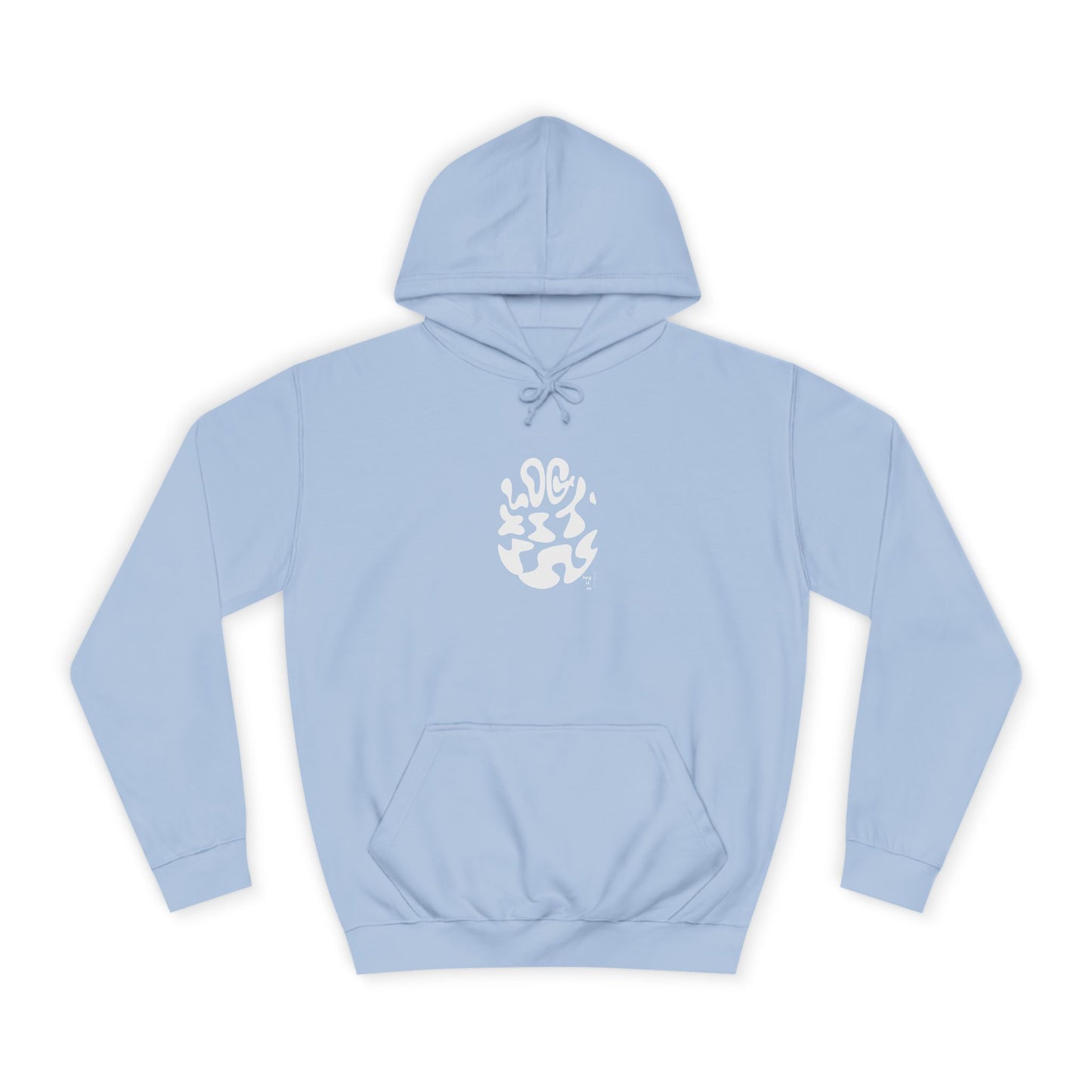 Unisex LOG IT IN Hoodie with Abstract Design - Cozy Sweatshirt for Casual Wear, Gift, Trendy Fashion
