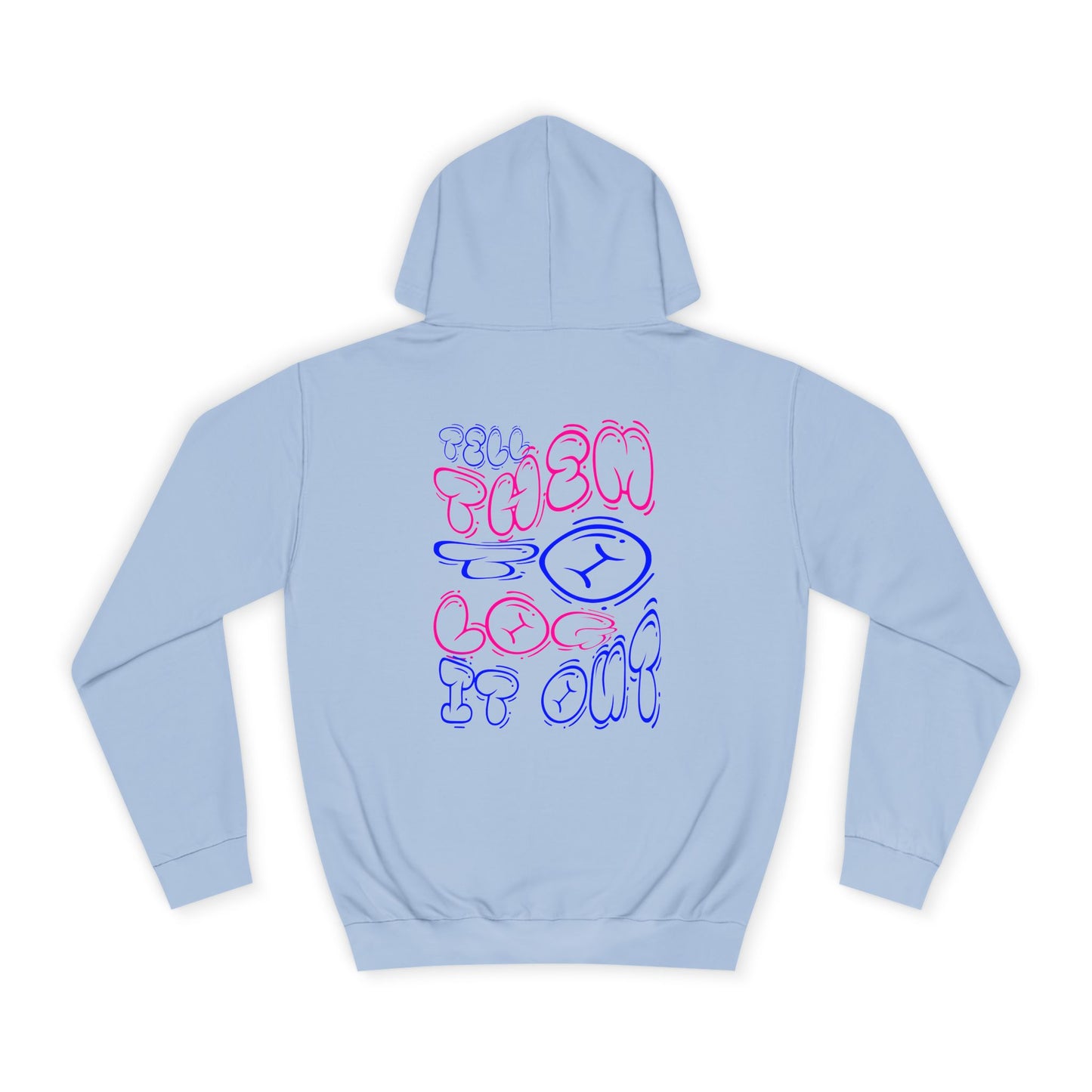 Unisex Log it Out Hoodie with Motivational Design | Cozy Wear, Fun Apparel,Casual