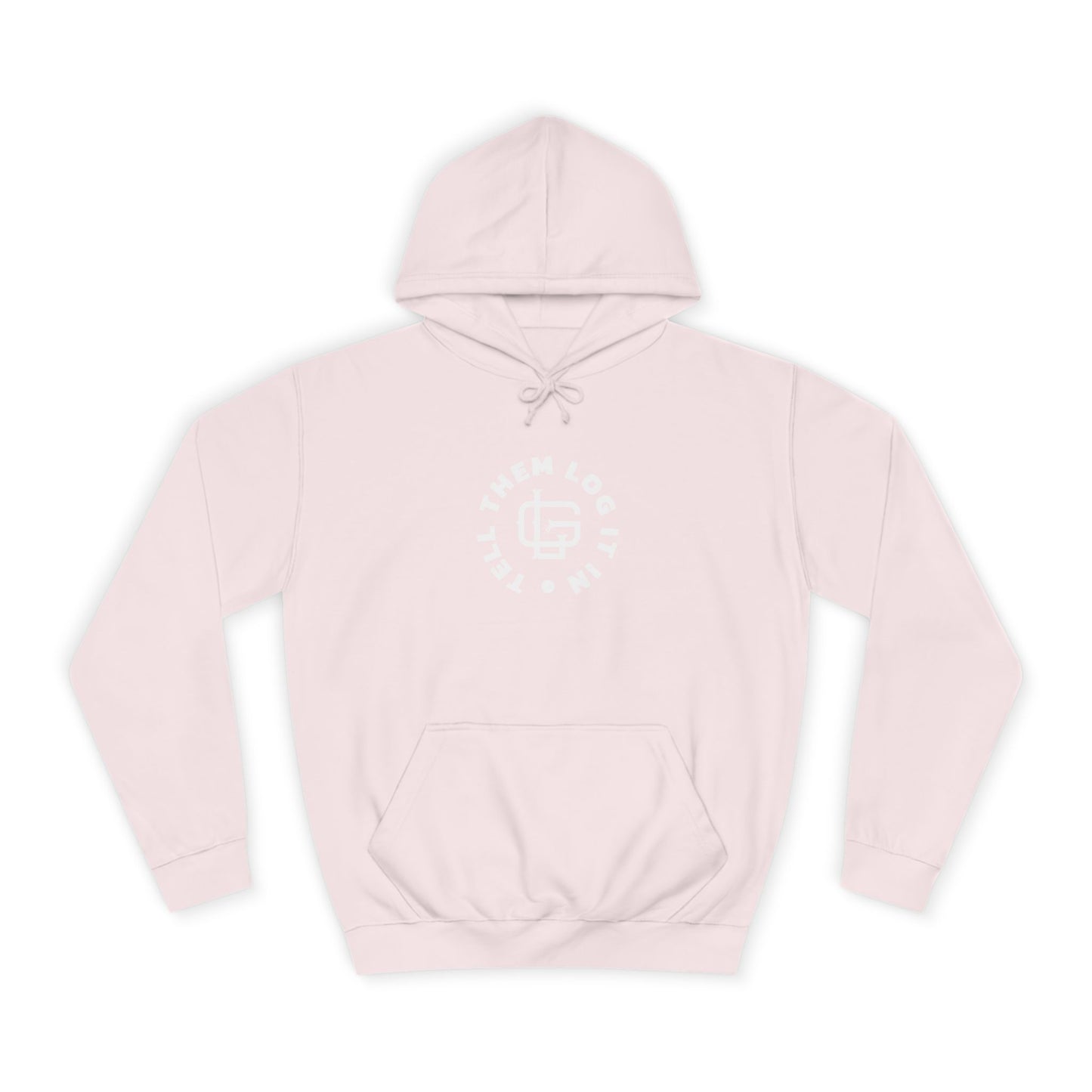 Unisex 'TELL THEM LOG IT IN' Hoodie, Casualwear, Trendy Style, Gift, Everyday Comfort, Trendy Streetwear