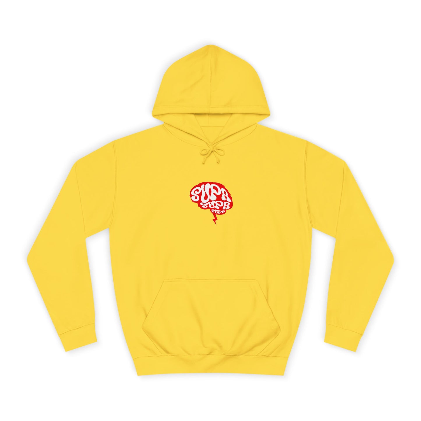 Supa Supa Hoodie, Unisex College Sweatshirt, Cozy Hoodie, Trendy Graphic Hoodie, Gift for Any One