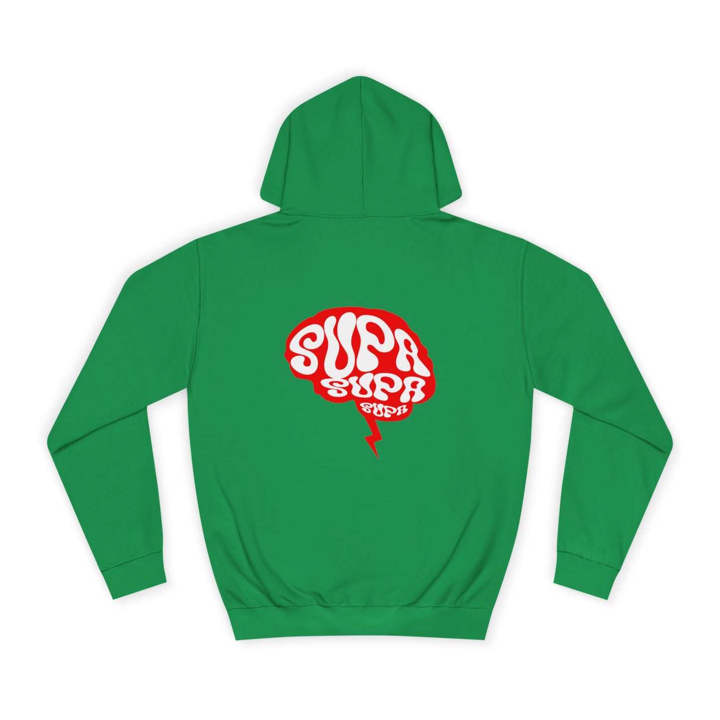 Supa Supa Hoodie, Unisex College Sweatshirt, Cozy Hoodie, Trendy Graphic Hoodie, Gift for Any One