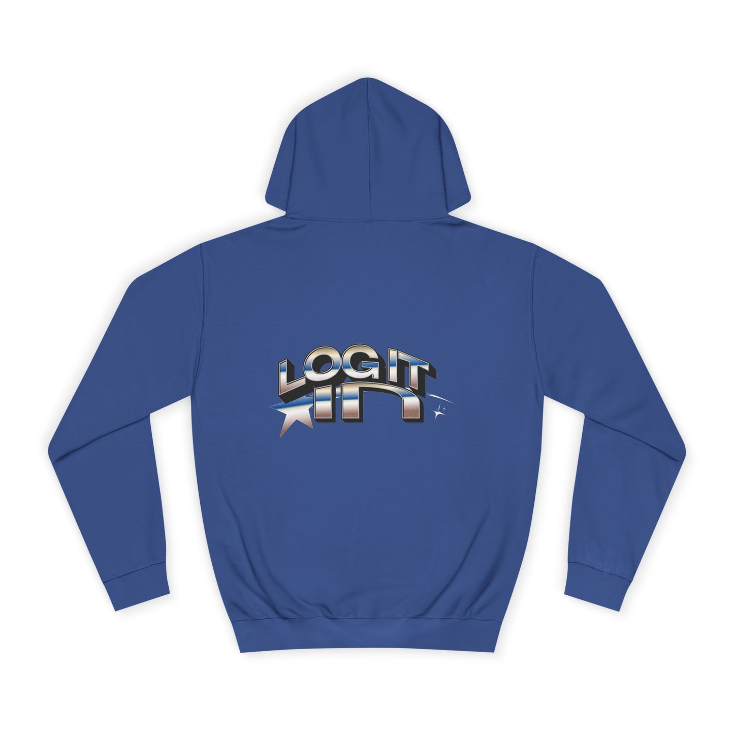 Unisex Hoodie - Log it in Design, Ideal, Cozy Gift, Custom Apparel, Perfect for Graduation, Casual Wear
