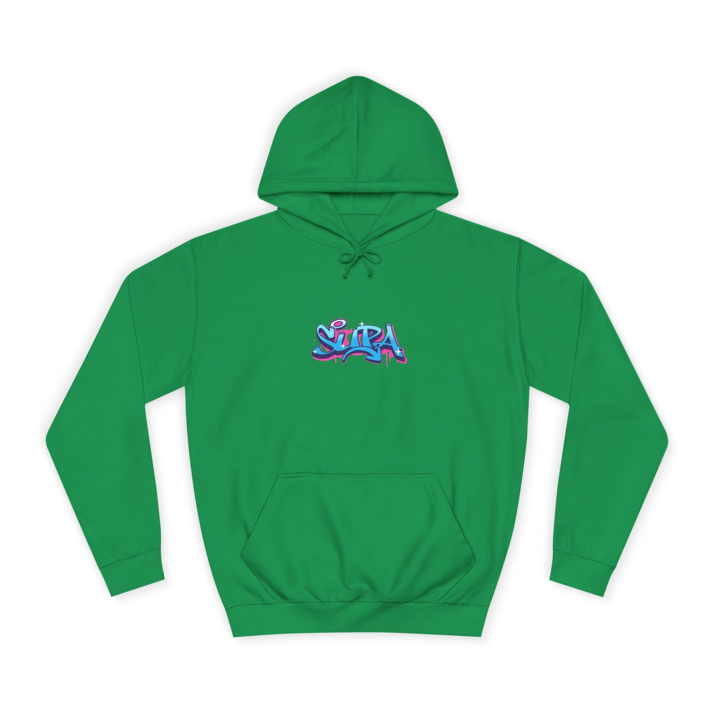 Unisex Hoodie with Colorful Graffiti Design - Casual Streetwear, Custom Apparel, Gift, Everyday Wear, Cozy Layering