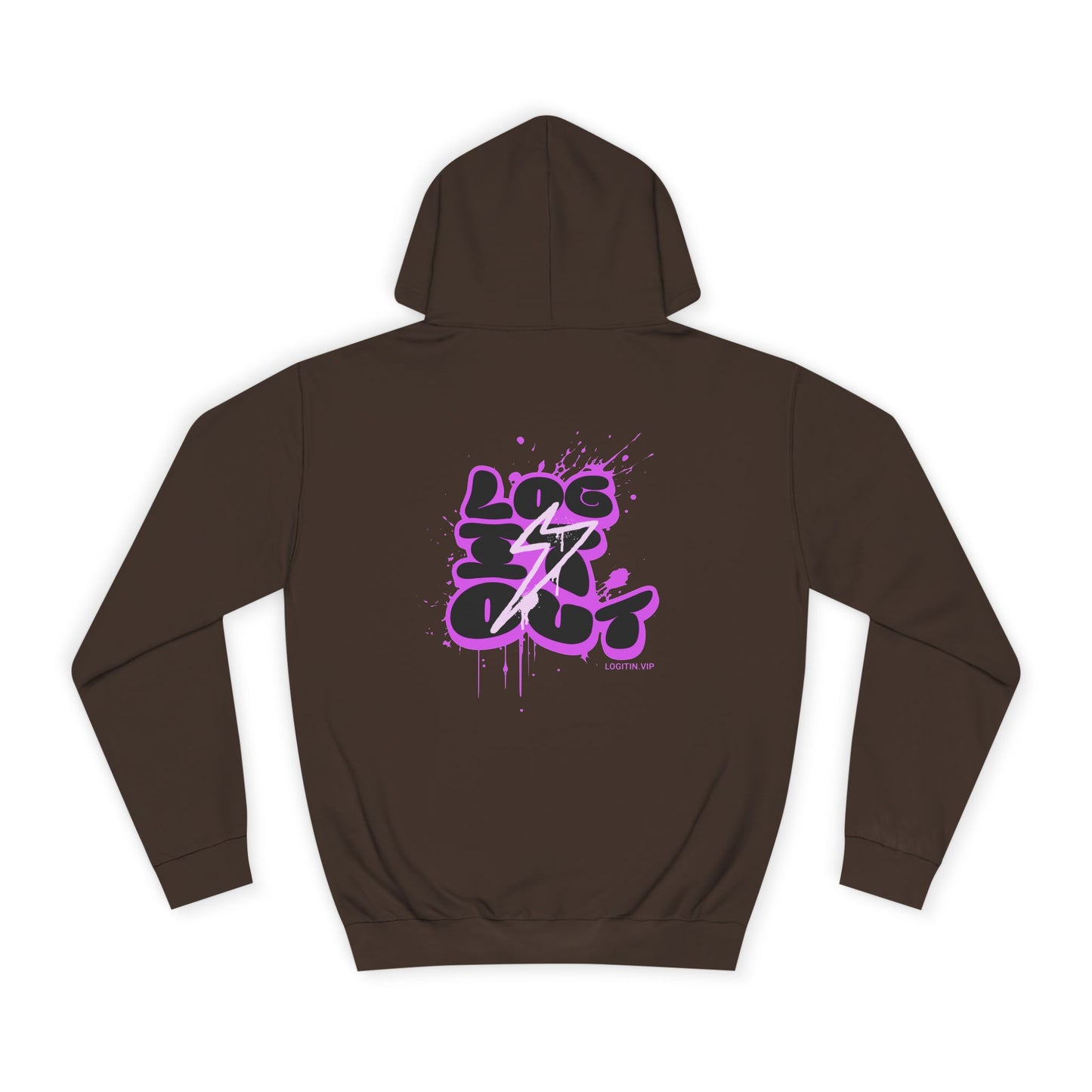Unisex Hoodie - Log It Out Trendy Street Wear