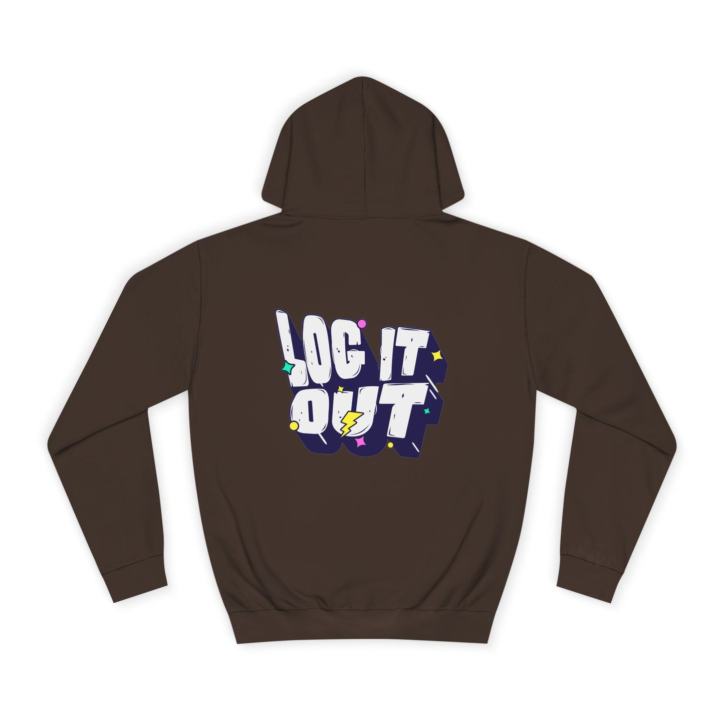 Unisex Hoodie with 'LOC IT OUT' Graphic, Cozy Casual Wear, Perfect for Events, Great Gift Idea