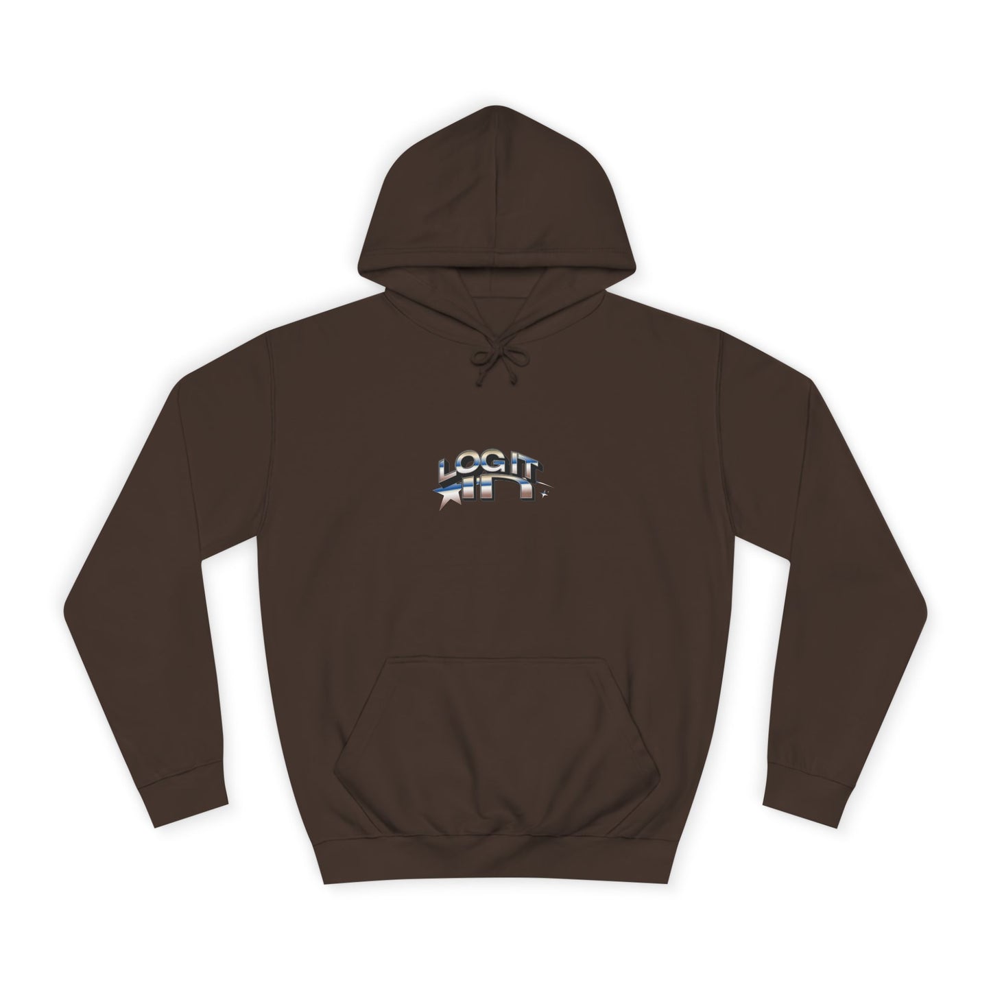 Unisex Hoodie - Log it in Design, Ideal, Cozy Gift, Custom Apparel, Perfect for Graduation, Casual Wear