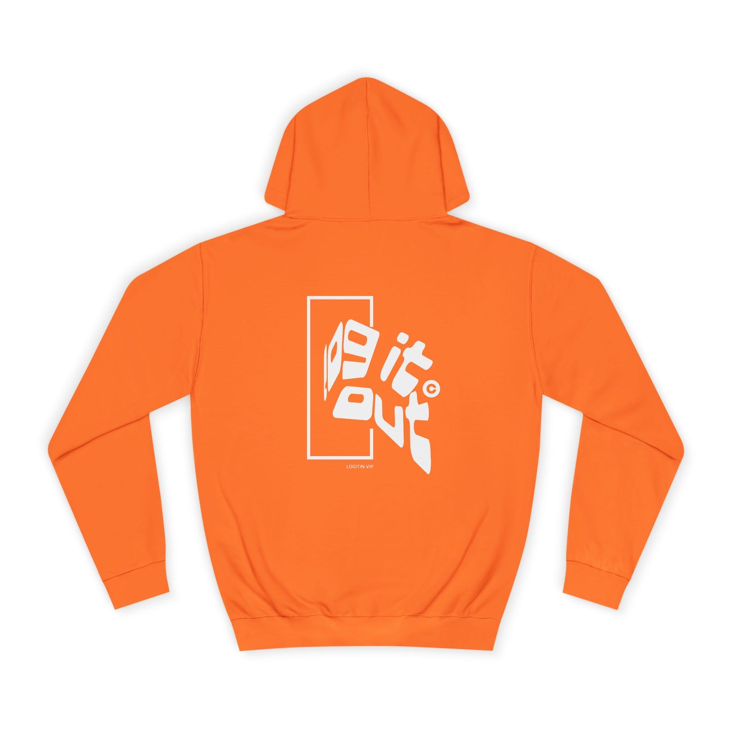 Cozy Unisex Log it out Hoodie, Perfect for Life, Graduation Gifts, Unisex Custom Apparel, Soft Hooded Sweatshirt, Everyday Comfort