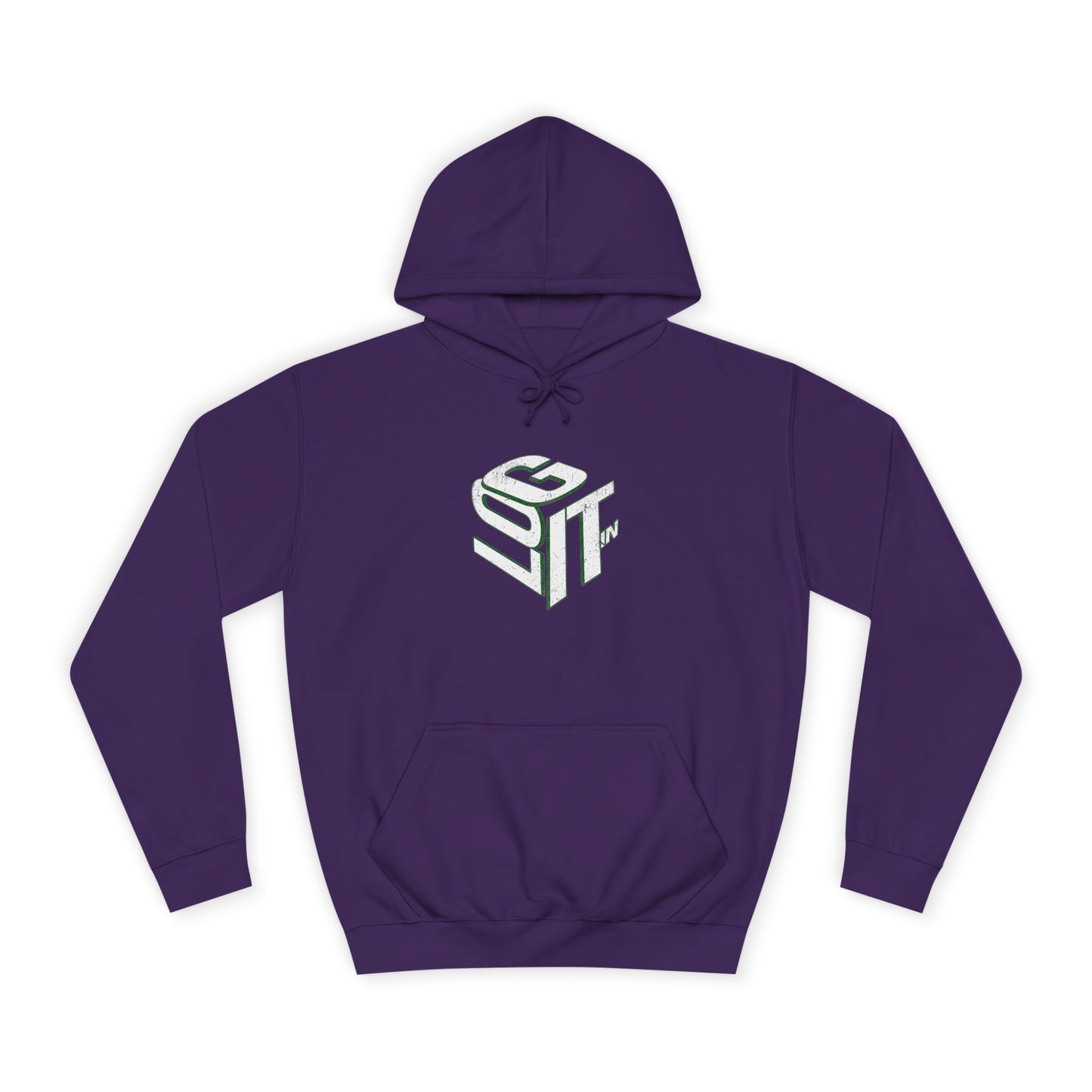 Stylish Unisex Hoodie with Design, Log it in Sweatshirt, Casual Hoodie, Modern Apparel, Unique Gear