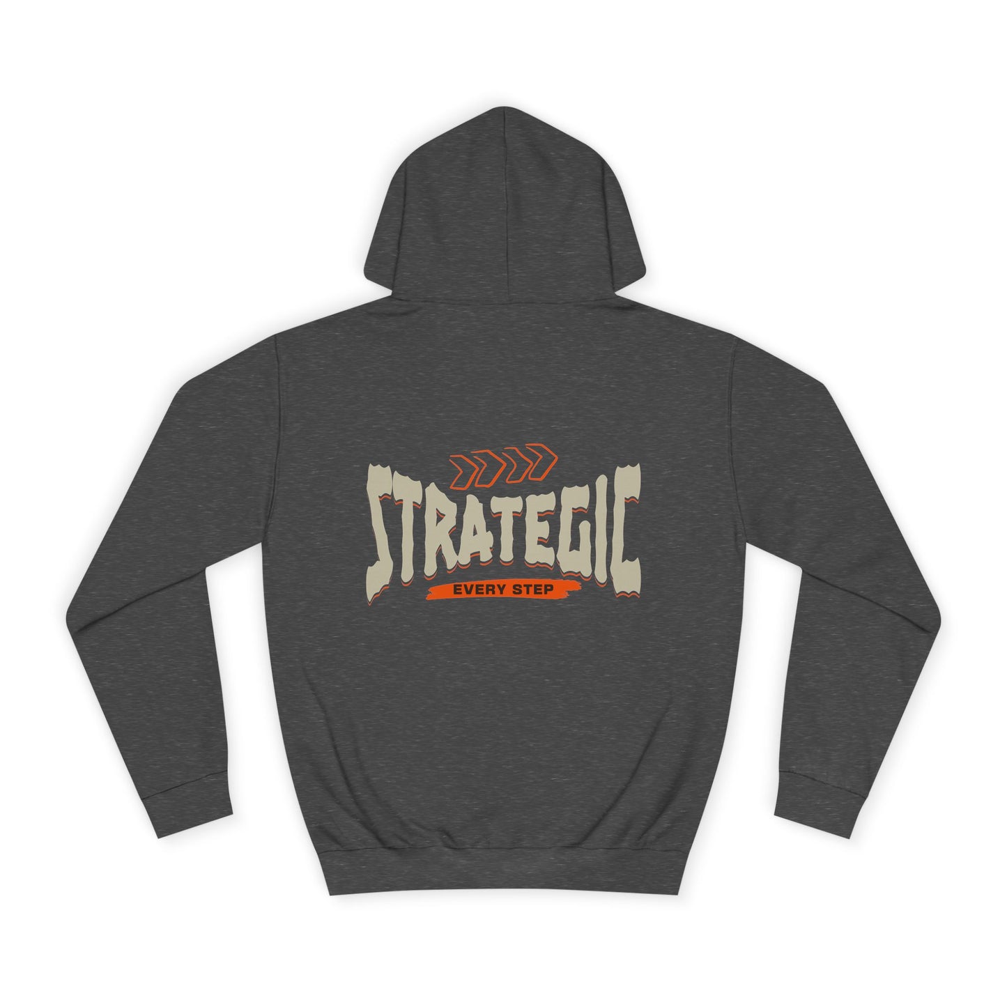 Strategic Unisex Hoodie - Every Step - Cozy Style for joints & Trendsetters