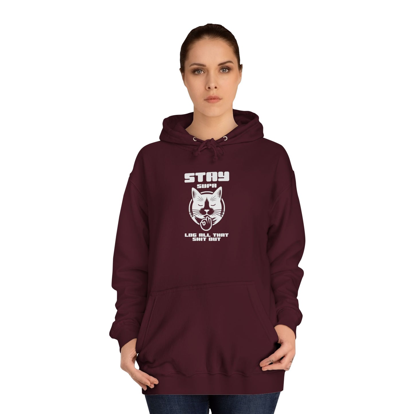 Unisex Log it Out Hoodie