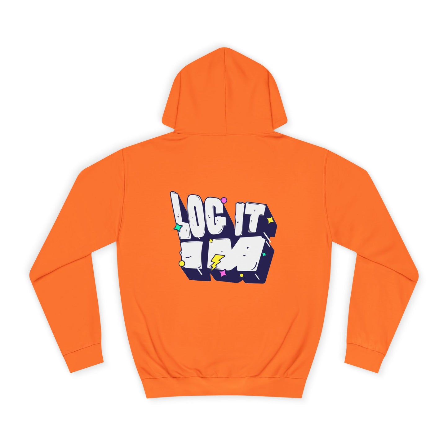 Vibrant Unisex LOG IT IN Hoodie, Trendy Streetwear, Apparel, Unique Gift, Casual Everyday Wear