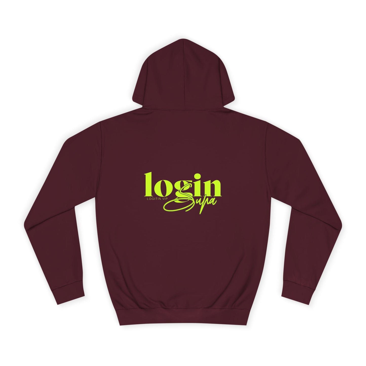 Unisex Hoodie with Stylish 'Login' Design - Perfect for Every day Life, Gifts, and Casual Wear, Trendy Fashion