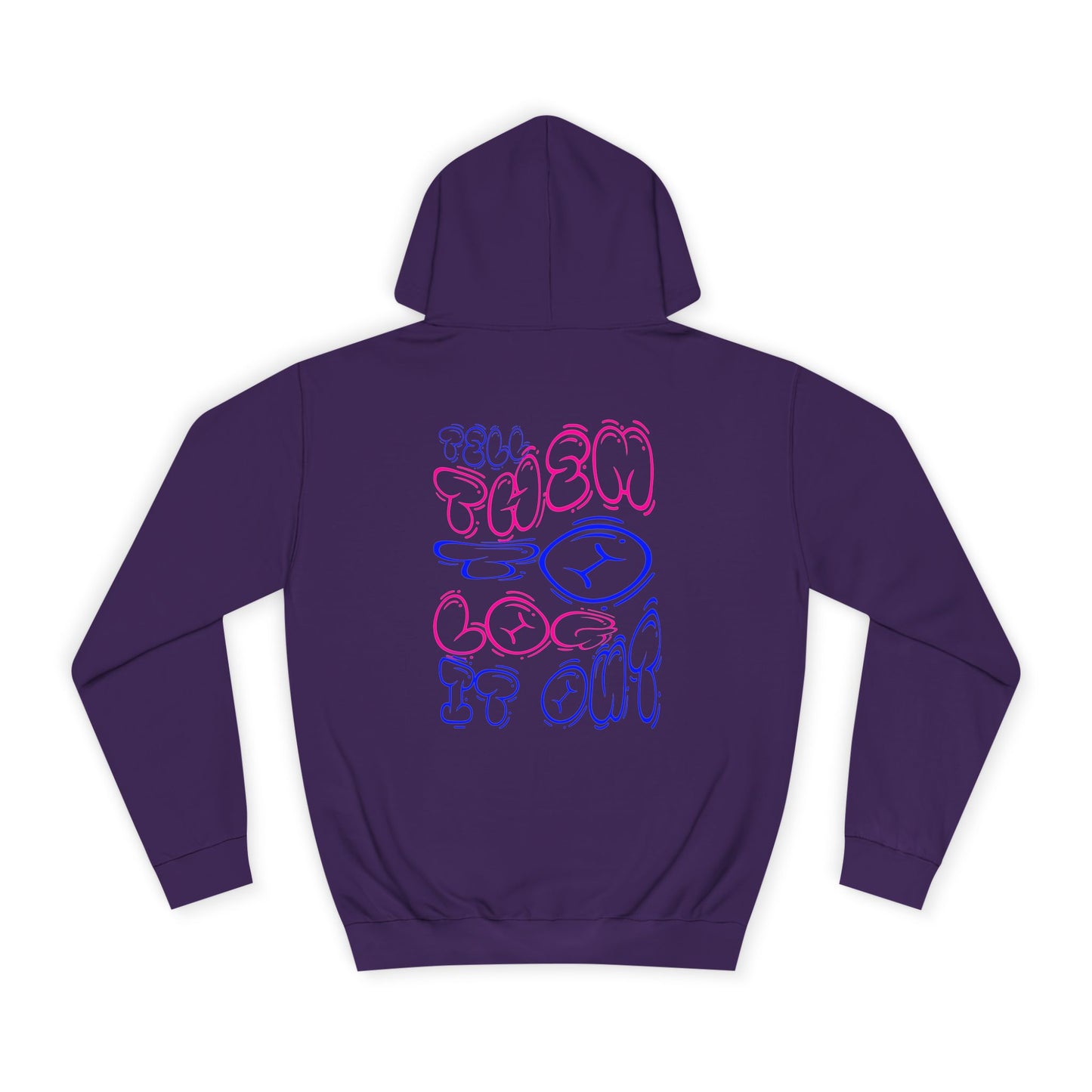 Unisex Log it Out Hoodie with Motivational Design | Cozy Wear, Fun Apparel,Casual