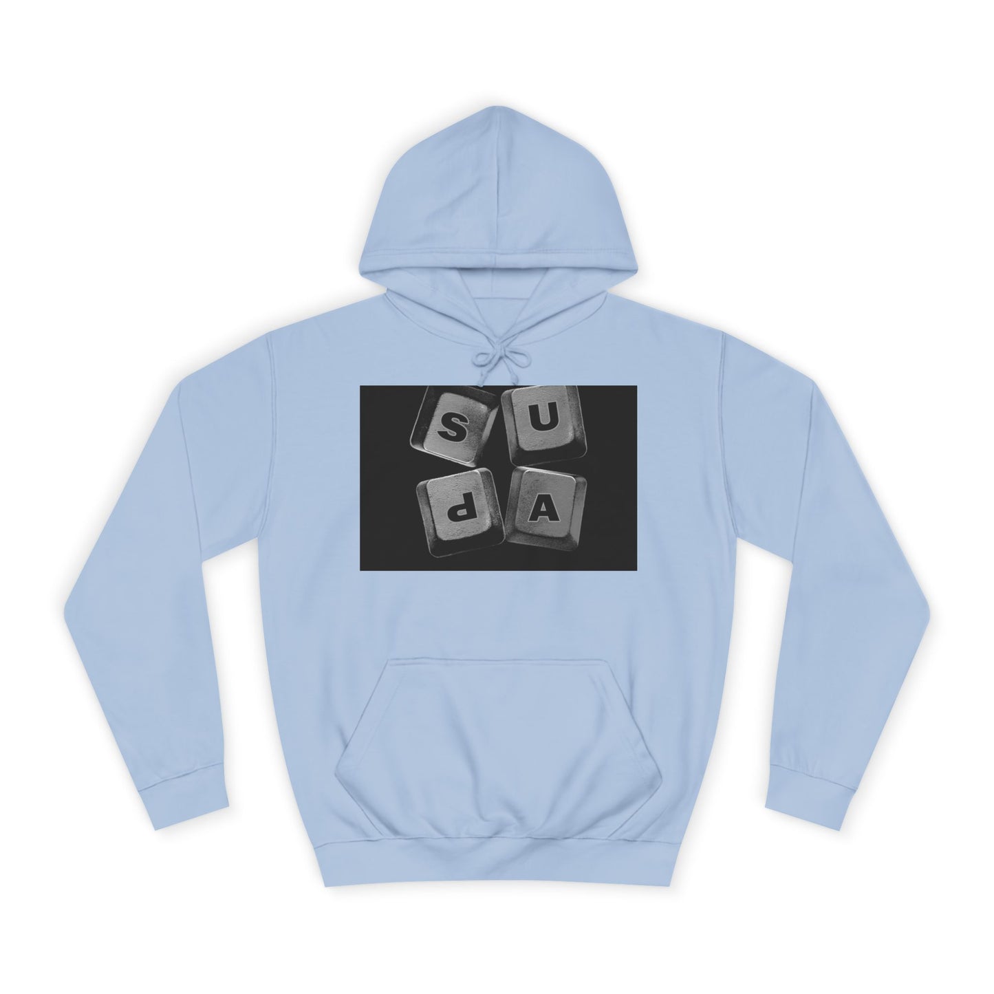 Unisex Hoodie with Graphic Design, Casual Wear, Cozy Layering,Spirit Wear
