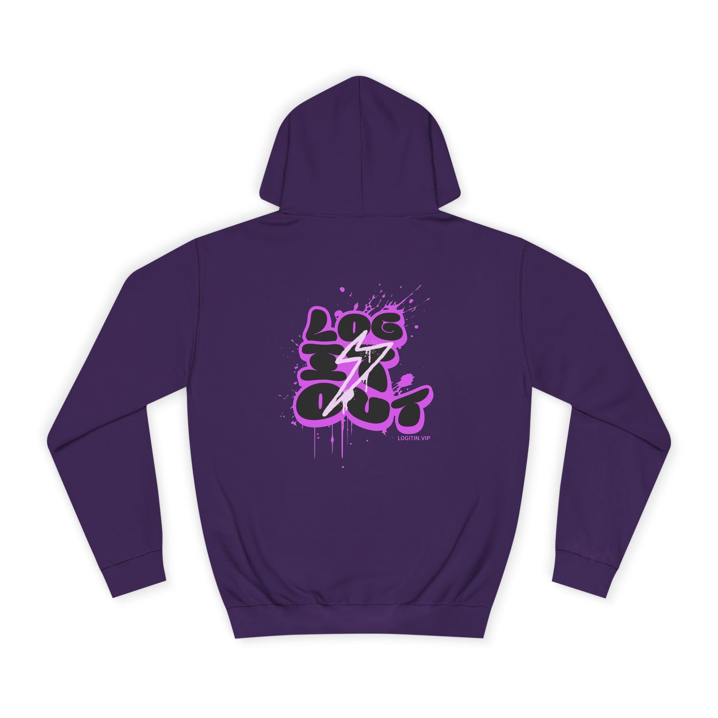 Unisex Hoodie - Log It Out Trendy Street Wear
