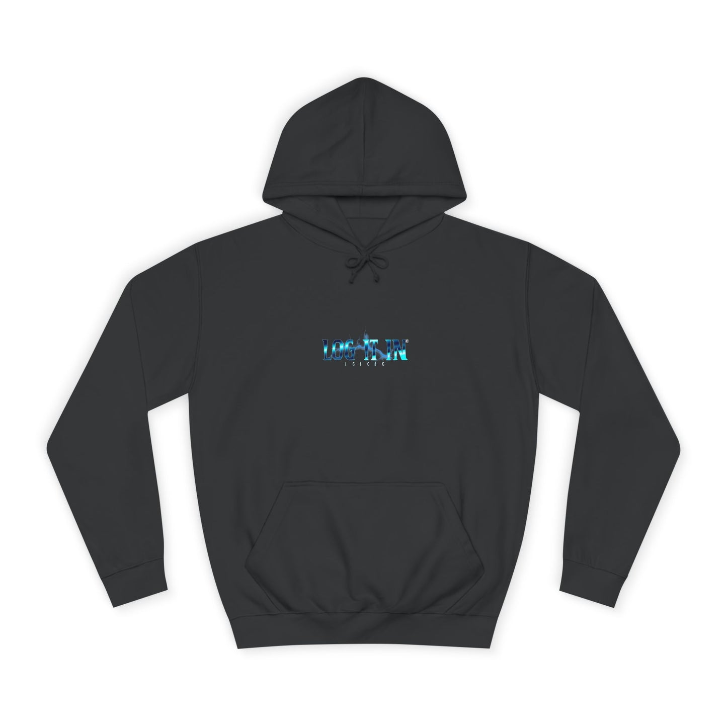 Unisex Hoodie with LOG IT IN Design - Casual Wear, Perfect Gift, Events, and Cozy Days