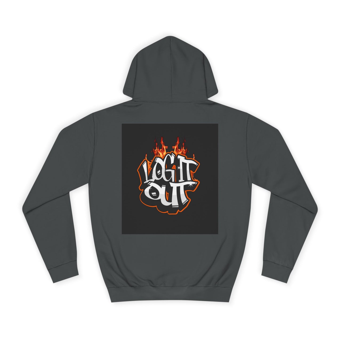 Stylish Unisex Hoodie with 'Log It Out' Design, Cozy Wear, Trendy Streetwear, Perfect for Parties