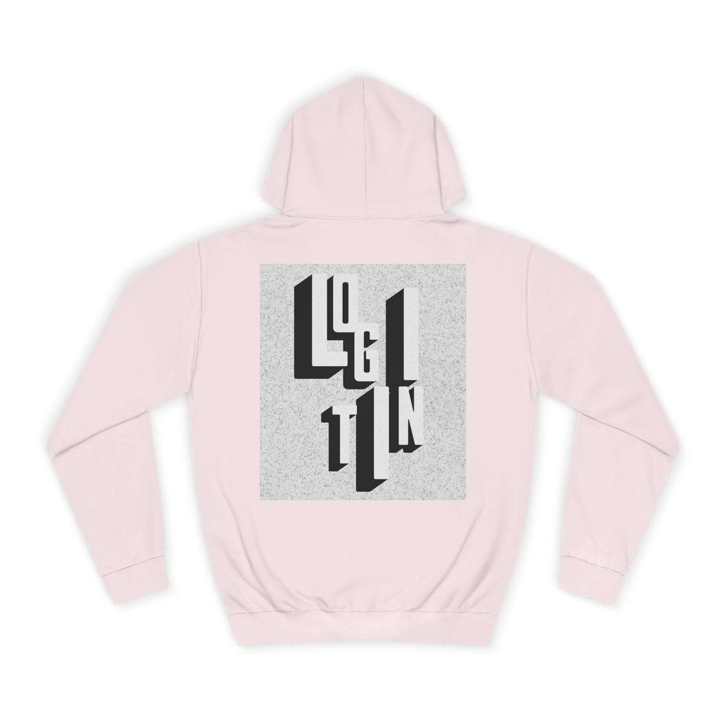 Minimalist Hoodie, Unisex Sweatshirt, Cozy Campus Wear, Student Gift, Modern Graphic Hoodie