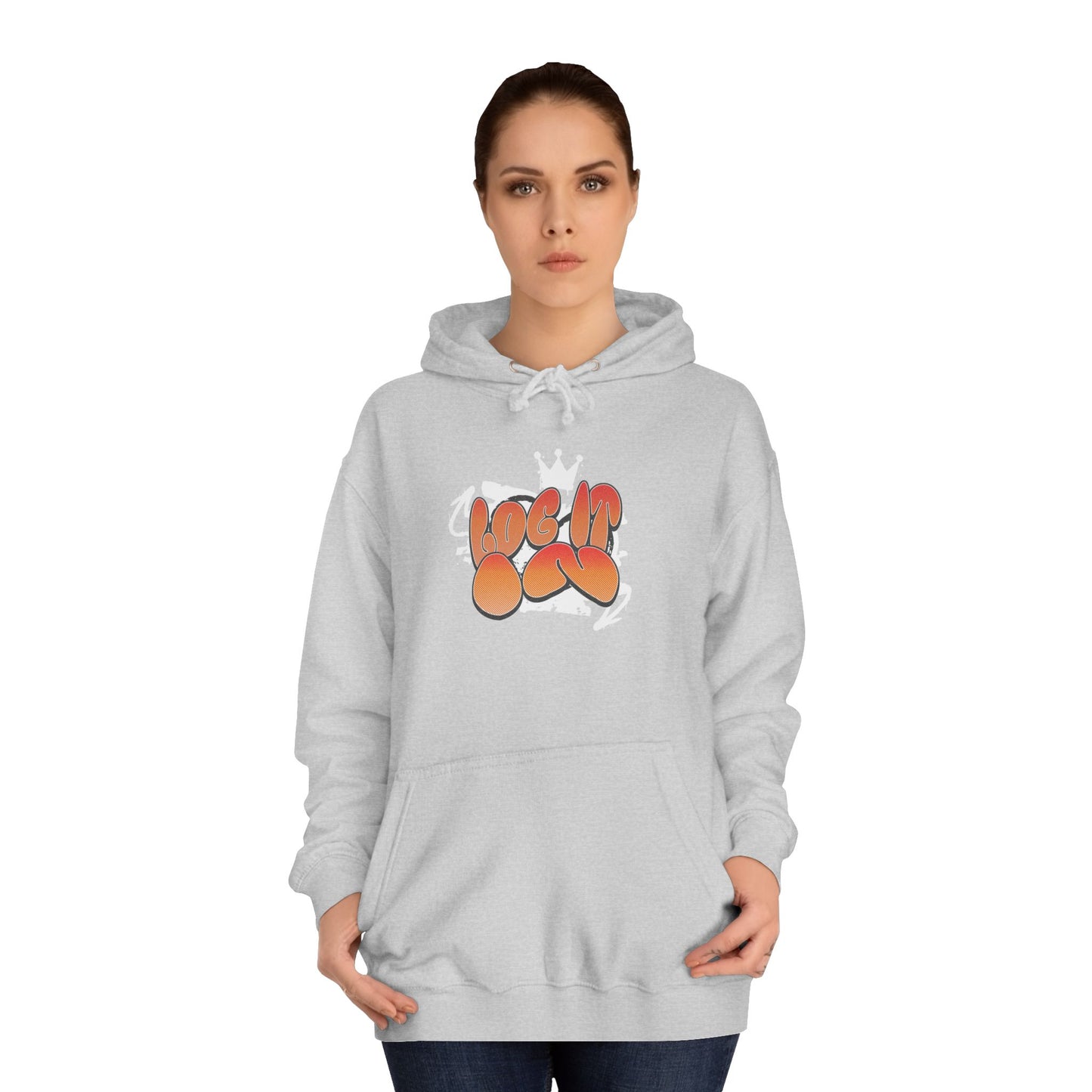 Vibrant Unisex Hoodie - 'Log In' Design