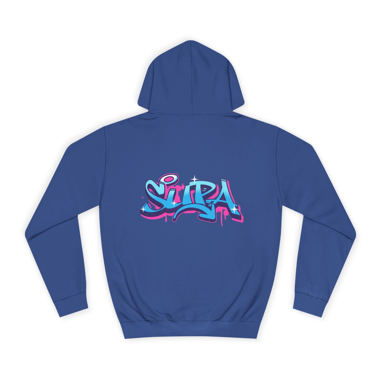 Unisex Hoodie with Colorful Graffiti Design - Casual Streetwear, Custom Apparel, Gift, Everyday Wear, Cozy Layering
