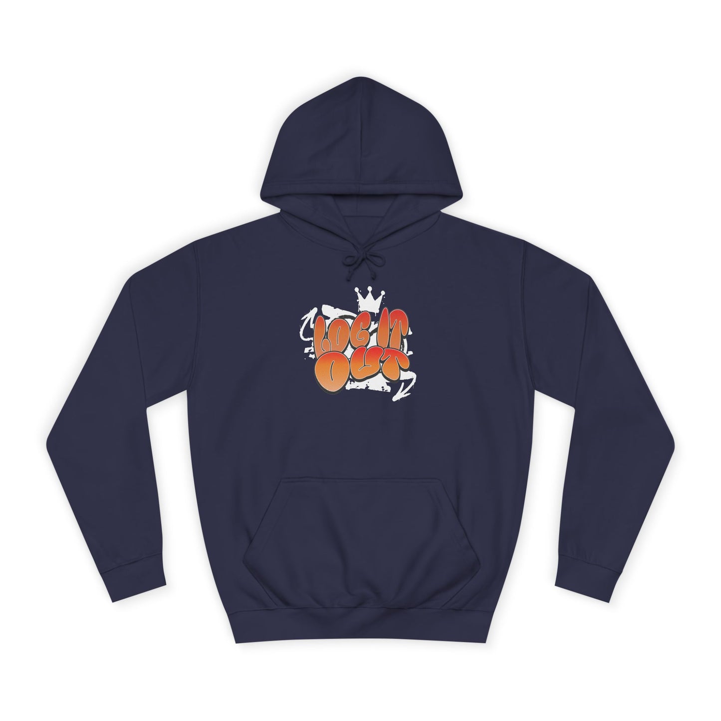Unisex Hoodie - 'Log It Out' Trendy Comfort Wear