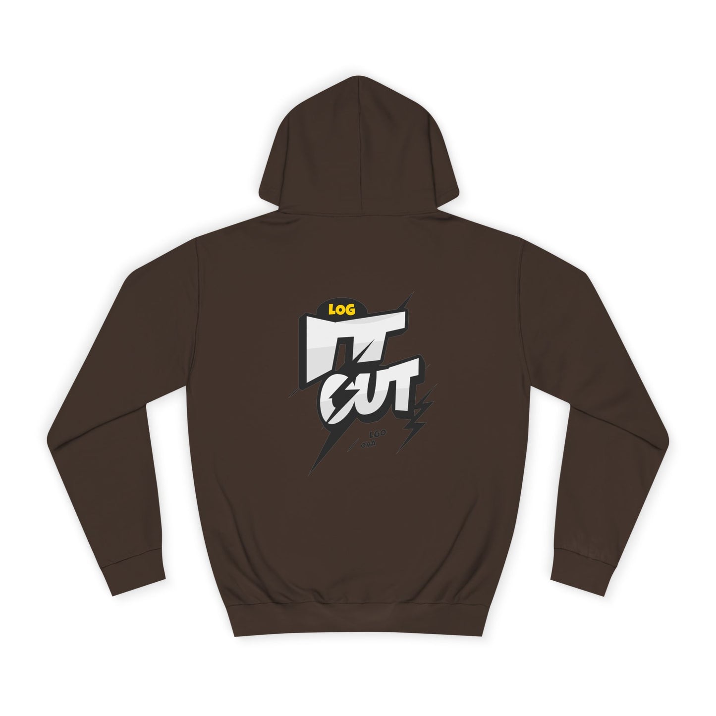Log it out Graphic Hoodie, Unisex Hoodie, Streetwear Fashion, Casual Wear, Gift, Trendy Apparel