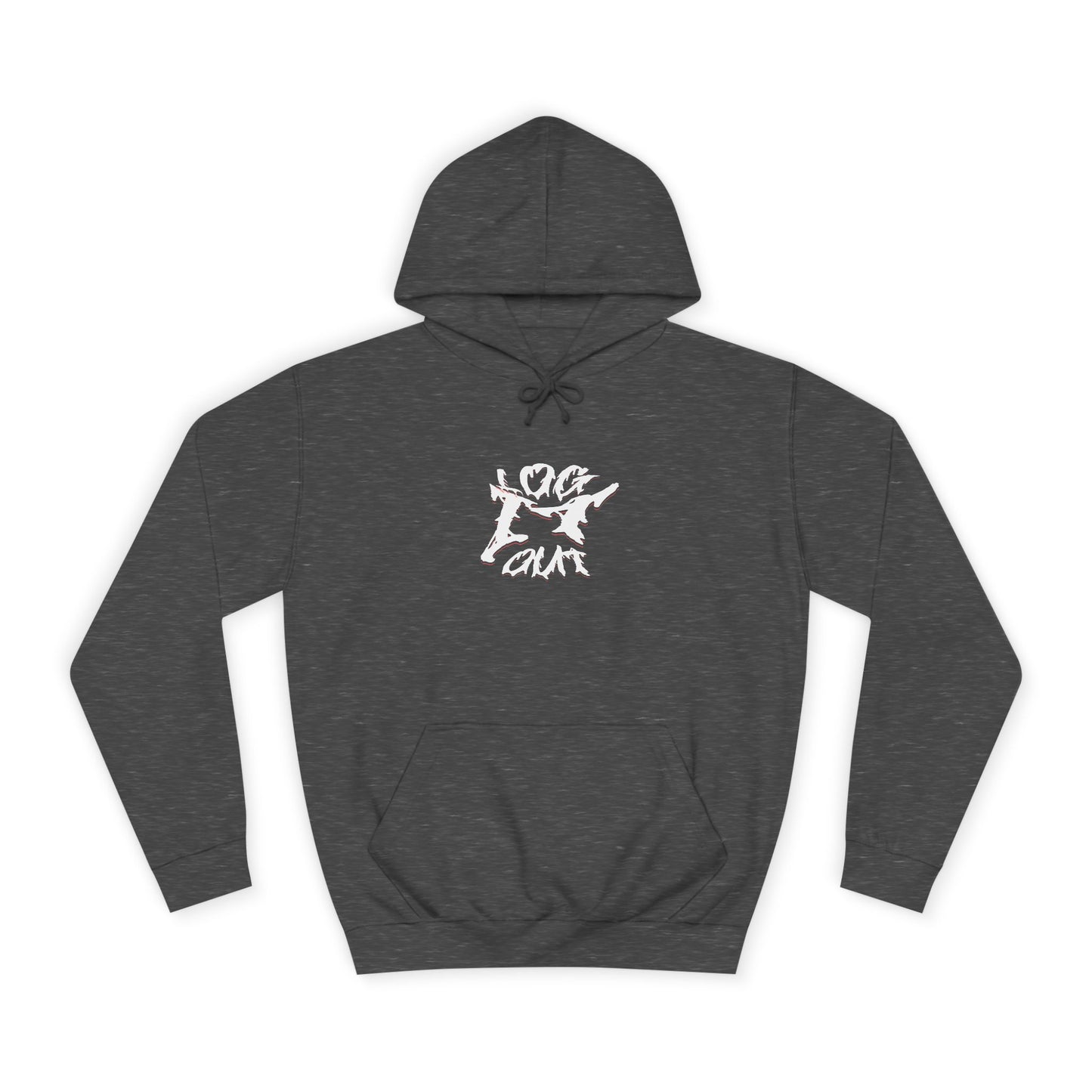 Unisex Log it out Hoodie - Trendy Graphic Sweatshirt, Perfect for Life, Great Gift for Graduation,