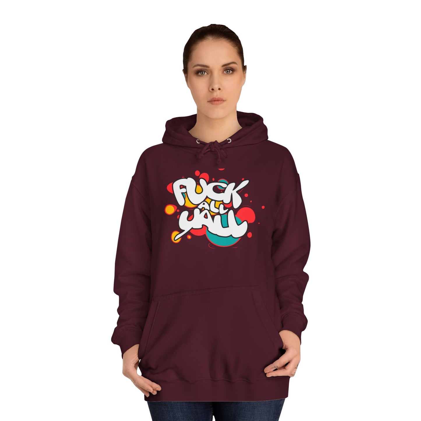 Unisex Hoodie - Bold Graffiti Design | Street Style